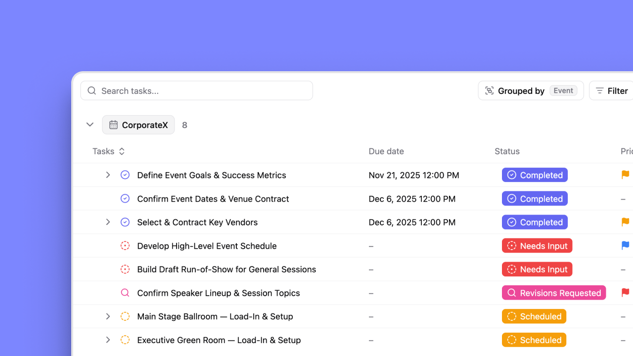 Run events at scale with rollups